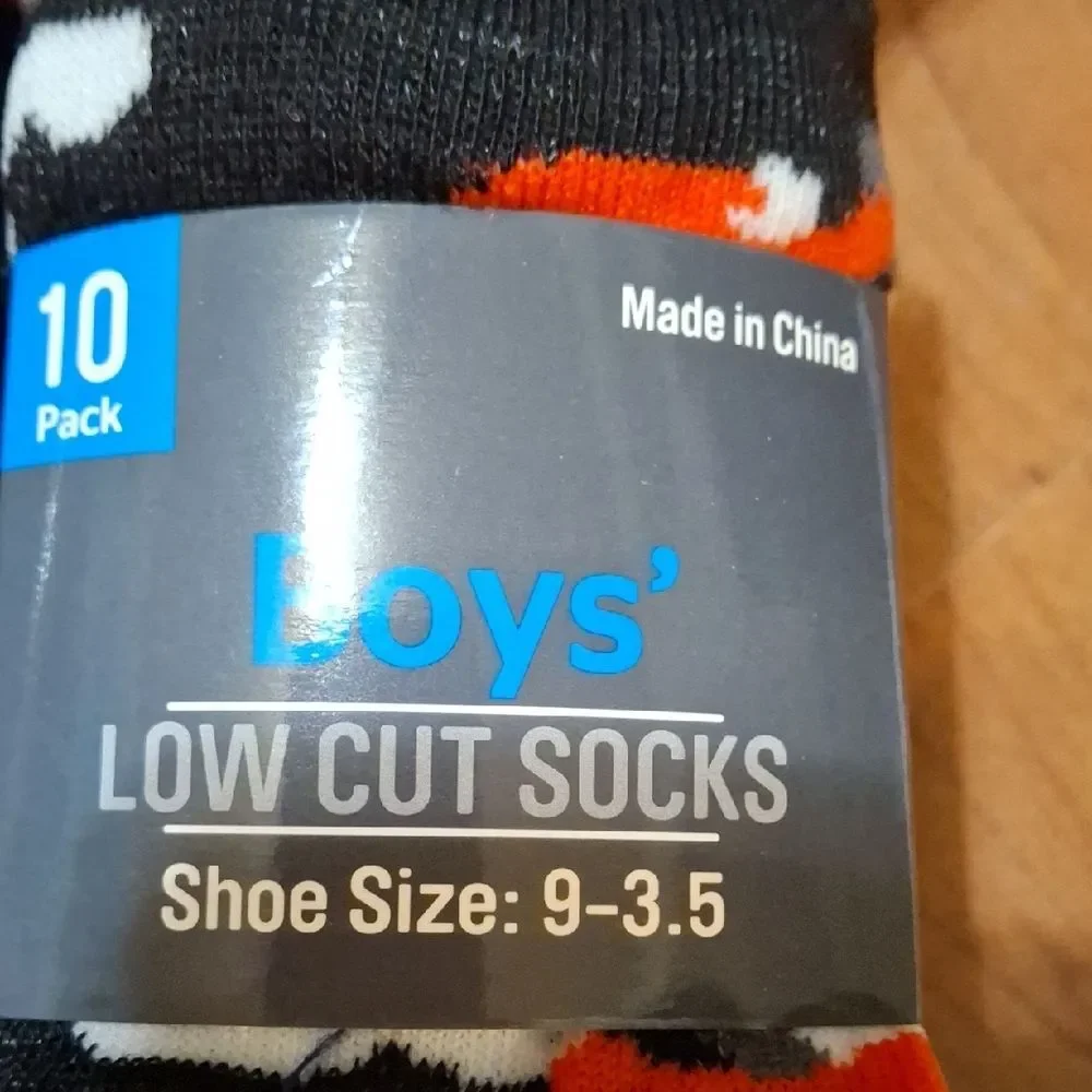 Boys' Low Cut Socks - Fun Multicolor Pack 40 Pair (Soc006)